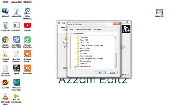 How to download emoji Keyboard For Pc for All windows #AzzamEditz смотреть онлайн