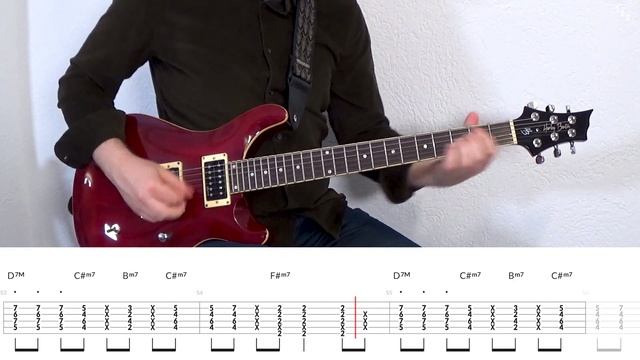Earth, Wind & Fire - September | Guitar Tabs Tutorial смотреть онлайн
