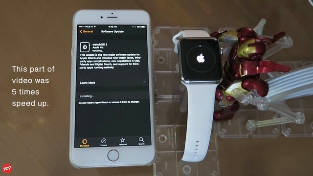 How to update Apple Watch OS (Compatible with watchOS 3) смотреть онлайн