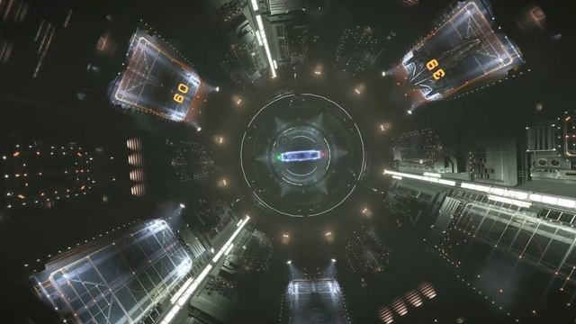 Free Camera STATION view Elite Dangerous смотреть онлайн
