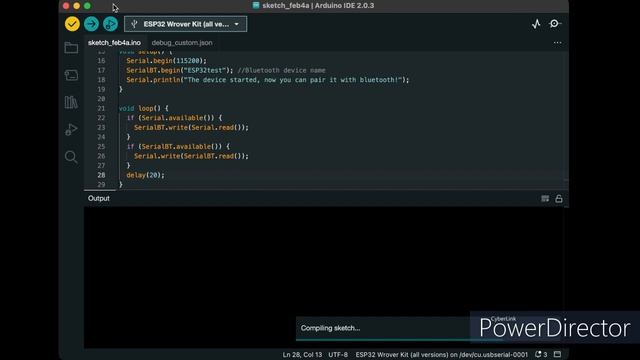 ESP-WROOM-32 Serial to Serial Bluetooth Walkthrough/Tutorial смотреть онлайн
