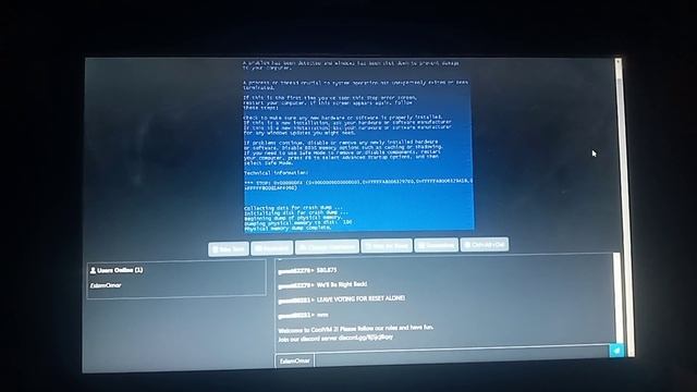 Windows Vista Extended Kernel BSOD CollabVM Again смотреть онлайн