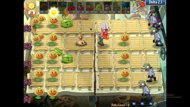Plants Vs Zombies AniqNazmie's Delta Mod Part FINAL - Adventure Mode Complete смотреть онлайн