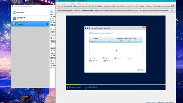 Instalacion Windows Server 2012 - VirtualBox смотреть онлайн