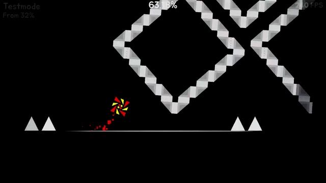 [Insane Demon] "Poltergeist" | 32-100 | by WOOGI1411 | Geometry dash 2.11 смотреть онлайн