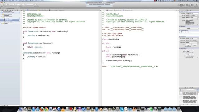 OpenGL/ C++ Game Tutorial part 3: Basic window class смотреть онлайн