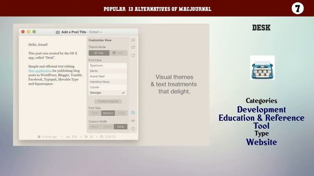 MacJournal | Top 13 Alternatives of MacJournal смотреть онлайн