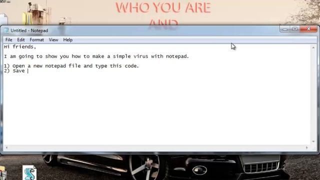 Simple Virus With Note Pad - Cheat Your Friend смотреть онлайн
