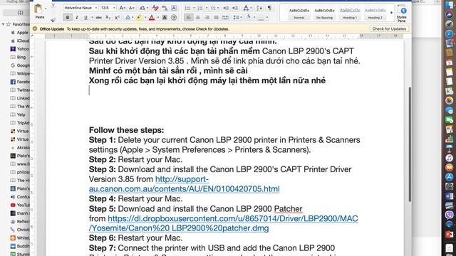 Hướng dẫn cài Cannon LB 2900 cho Macbook смотреть онлайн