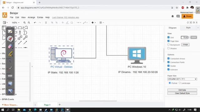 Cara Setting IP Statis - Debian CLI смотреть онлайн