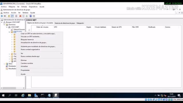 IMPLEMENTACIÓN DE ACTIVE DIRECTORY CON DIRECTIVAS GPO - WINDOWS SERVER 2019 смотреть онлайн