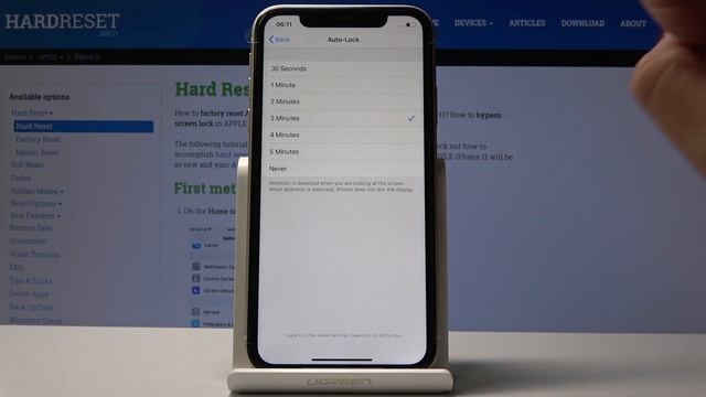 How to Set Up Screen Timeout in iPhone 11 - Change Sleep Time смотреть онлайн