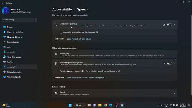 How to use "Voice Access" feature on Windows 11 version 22H2 смотреть онлайн