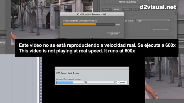 Final Cut Pro 7 vs Premiere CS5 - Render TEST смотреть онлайн