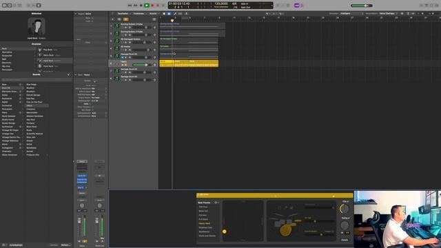 How To program Drums with Logic Pro's Drummer and the Damage Drum Kit (easy and painless tutorial) смотреть онлайн