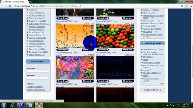 How to Download Win 7 Themes HD!!! смотреть онлайн