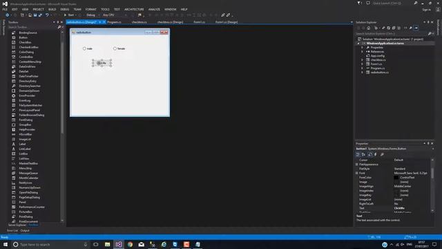 How to create RadioButton control in C#.net window application #3 смотреть онлайн