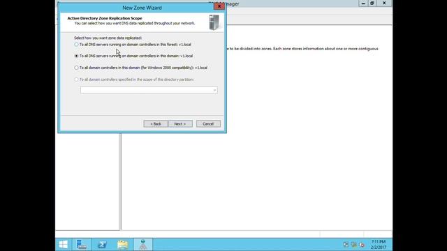 Configuration Windows server 2012 R2 Step 5config DNS смотреть онлайн