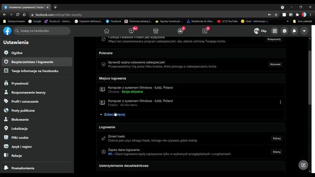 Wyloguj się z Facebooka ze wszystkich urządzeń na raz смотреть онлайн