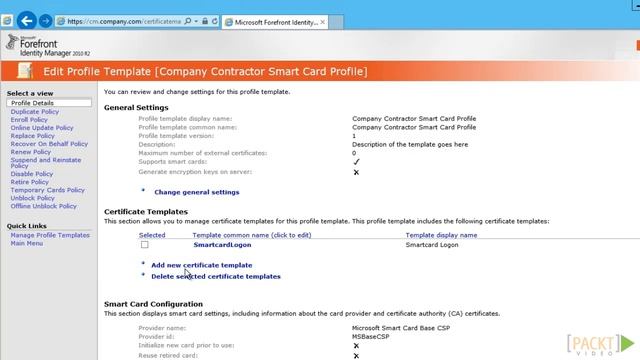 Enterprise Identity Management with Microsoft FIM Tutorials: Certificates | packtpub.com смотреть онлайн