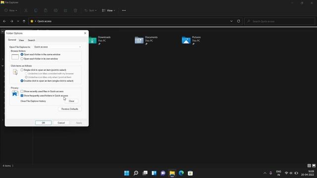 How to Hide Frequently Used Folders in Windows 11 | Windows 11 Privacy Settings | How to Videos смотреть онлайн