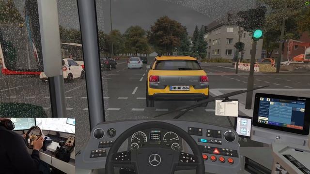 OMSI 2 Hamburg G25 Steering Wheel and Pedals Livestream смотреть онлайн