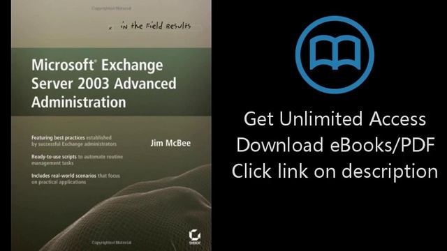 Download Microsoft Exchange Server 2003 Advanced Administration [P.D.F] смотреть онлайн