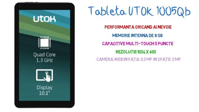 Tableta UTOk 1005Qb смотреть онлайн