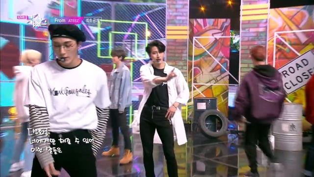 ATEEZ (에이티즈) - From [Music Bank / 2020.04.17] смотреть онлайн