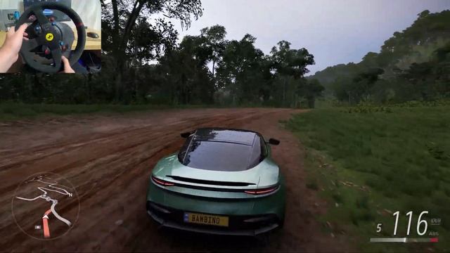 Forza Horizon 5 - Aston Martin DBS Superleggera (Steering Wheel + Shifter) Gameplay