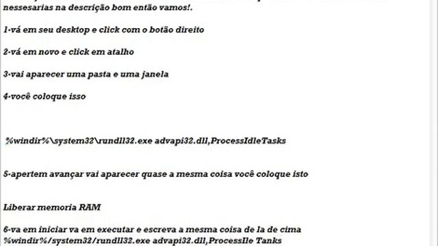 Como liberar a memória ram do seu xp смотреть онлайн