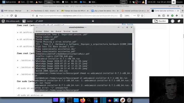 Ejecutar archivos .run en un sistema Linux смотреть онлайн
