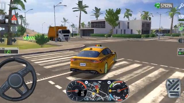 Kia Stinger | Taxi Sim 2020 - Gameplay - Android Gameplay-Driving Los Angeles City-Gaming смотреть онлайн