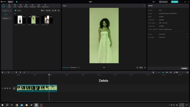 Trim, Cut or Split Video Clips | CapCut PC Tutorial смотреть онлайн