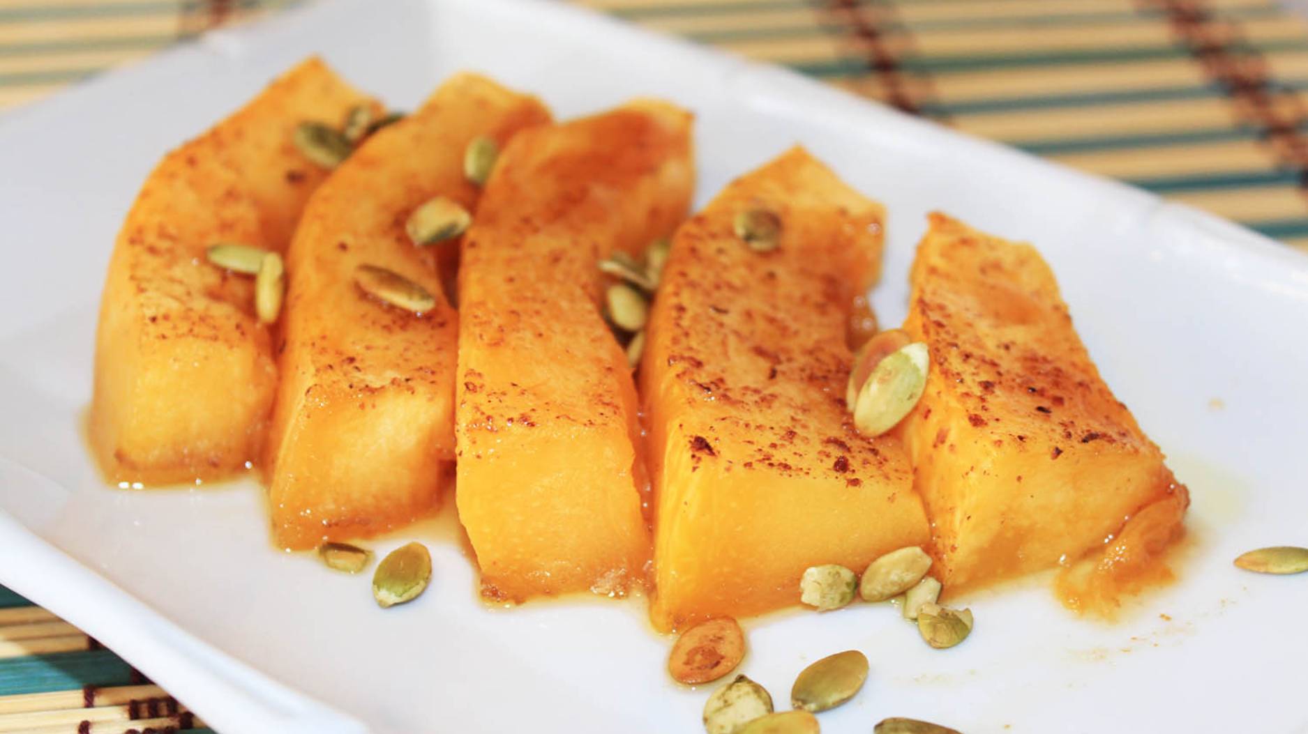 Тыква, запеченная в духовке с медом смотреть онлайн