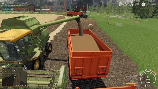 Farming Simulator 2019-стрим карта Александровка смотреть онлайн