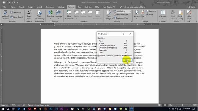 MS Word Review Tab | Spelling & Grammar|Check Accessibility | MS Office 2019 | Full Tutorial Bangla смотреть онлайн