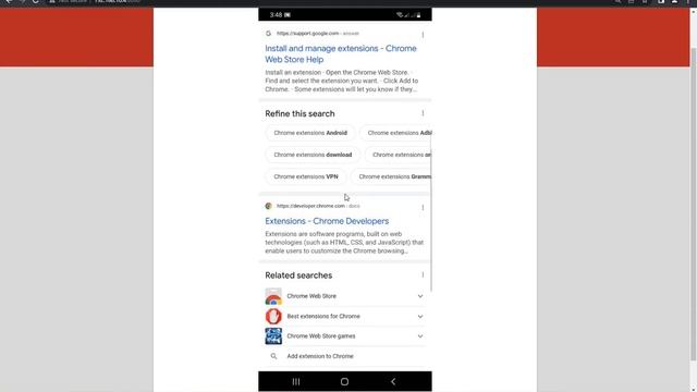 Install Google Chrome Extension in Android - How to Add Extension in Android Chrome смотреть онлайн