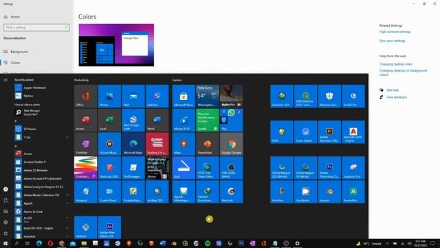 Set custom windows color, dark light themes, transparency, make your windows 10 beautiful, elegant смотреть онлайн