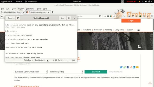 how download burpsuite , kali linux and owaspbwa смотреть онлайн