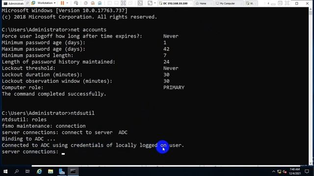 HOW to make ADC As a Domain controller смотреть онлайн