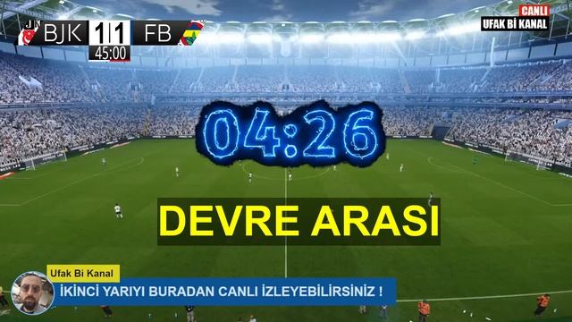 BEŞİKTAŞ FENERBAHÇE MAÇI CANLI İZLE