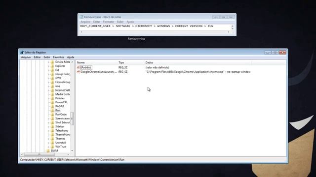 Tutorial - Como remover um vírus manualmente no Windows 7 смотреть онлайн