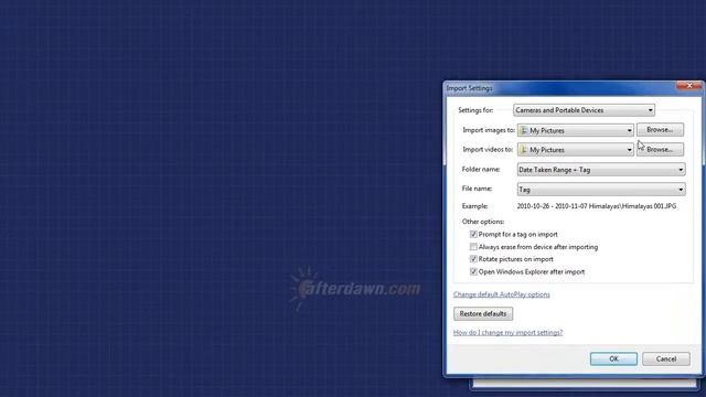 Import Photos In Windows 7 смотреть онлайн