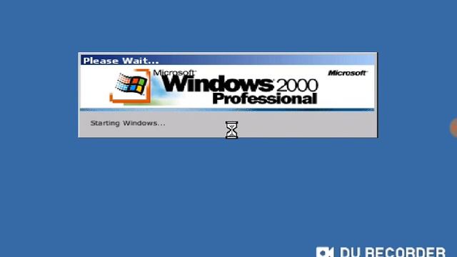 Windows 2000 Profesional startup and shutdown. смотреть онлайн