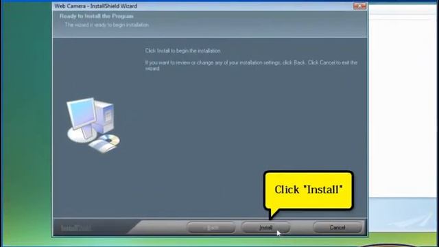 Procedure on how to install WC 057 C Steer Webcam in Windows Vista смотреть онлайн