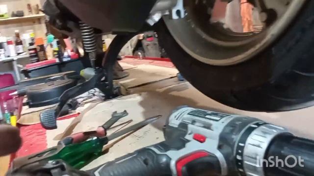 Пришло 3 макса, готовим Yamaha Majesty 155 S 2015г. смотреть онлайн