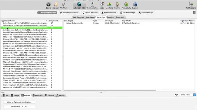 Tip of the Day: Windows Jump Lists in Cellebrite Inspector (Formerly BlackLight) смотреть онлайн