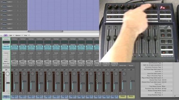 Behringer BCF2000 & Logic Pro user guide - 2/16