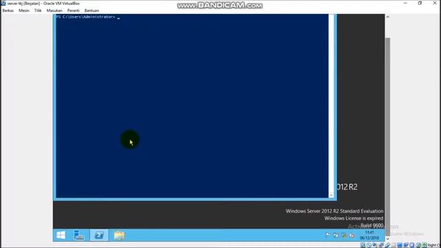 CARA JOIN DOMAIN DI WINDOWS SERVER 2012 ( VIRTUAL BOX ) смотреть онлайн